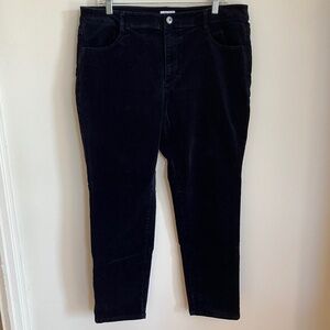 J. Jill navy blue corduroys - Size 14